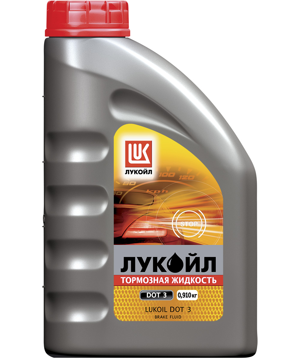 ЛУКОЙЛ Тормозная жидкость Dot-3 0,91 кг
