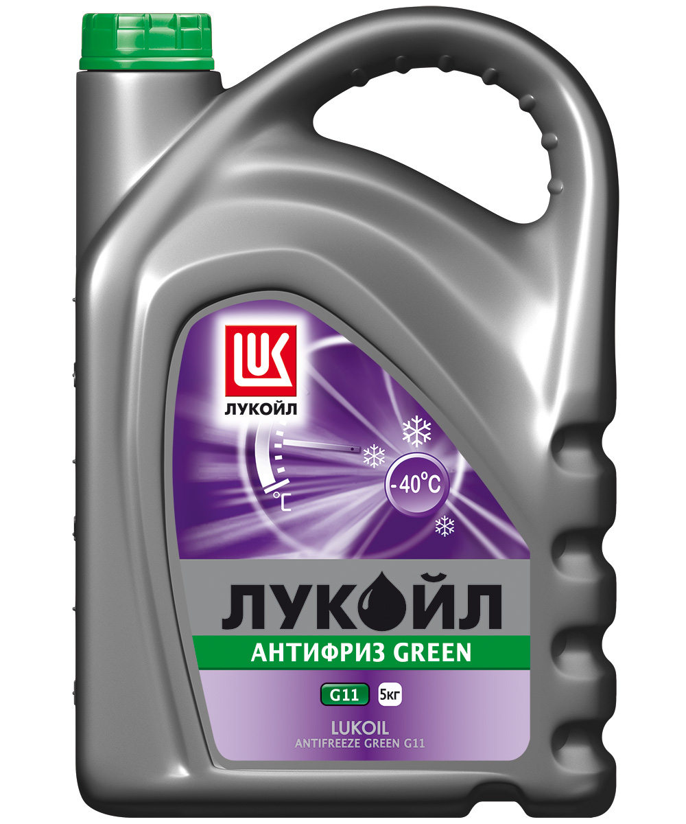 ЛУКОЙЛ АНТИФРИЗ G11 Green 5 кг